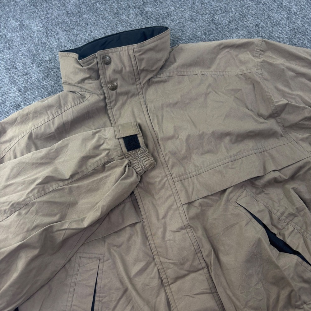 Pacific Trail Field Jacket Large Tan Utility Outdoor Wear Mens